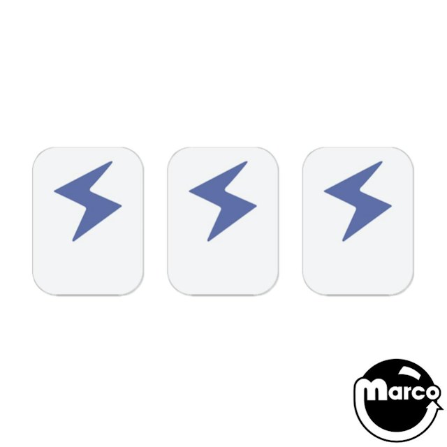 Drop target decal - Stern blue 'S'