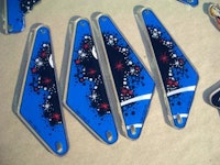 NINE BALL (Stern) Playfield plastics