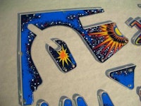 NINE BALL (Stern) Playfield plastics