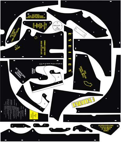 ORBITOR 1 (Stern) Plastic set