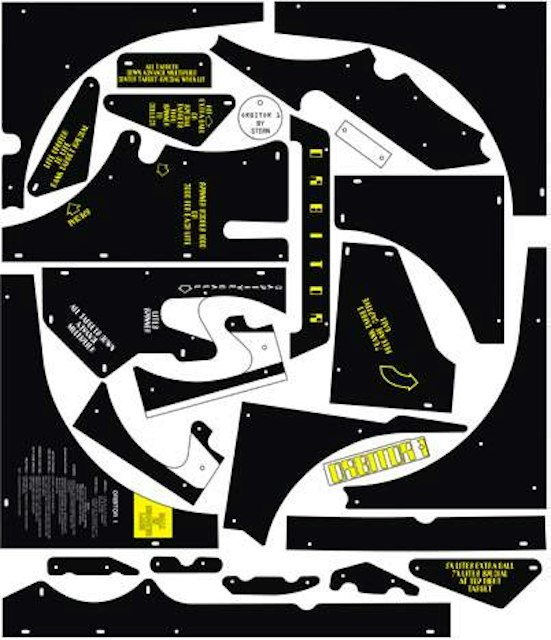 ORBITOR 1 (Stern) Plastic set