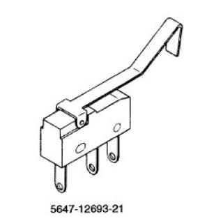 5647-12693-21 - Switch sub-mini assembly blade - Marco Specialties
