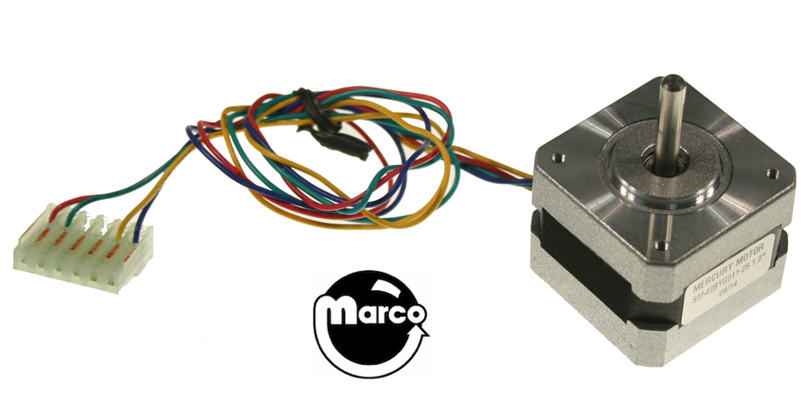Stepper motor & connector assembly Bally / Williams