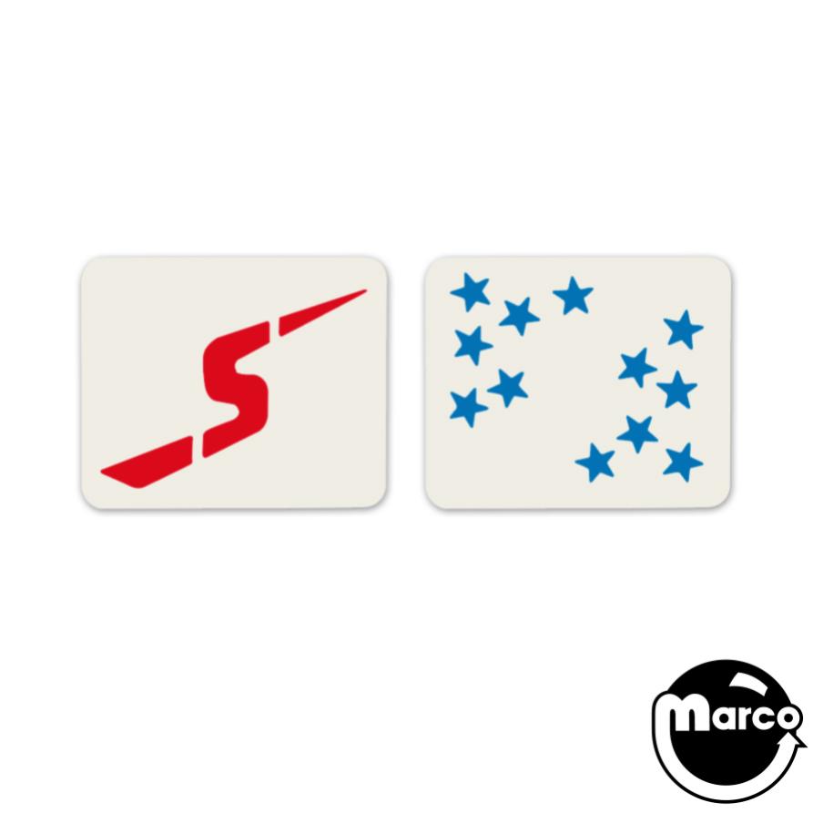 high&low シール 14A-7-2D - Spinner decals - early Stern - Marco Specialties