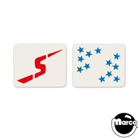 Spinner decals - early Stern