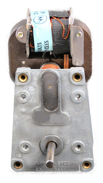 Motor - pitcher unit 27v 67rpm 60 Hz PITCH & BAT