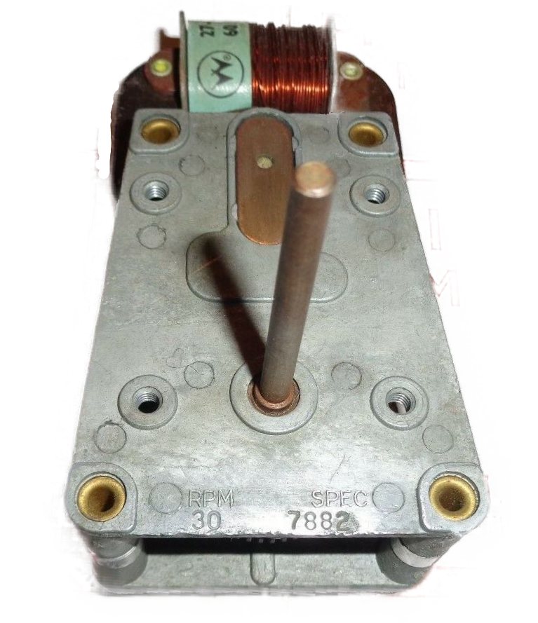Motor - control 27v 30rpm 60 Hz Spec 2025