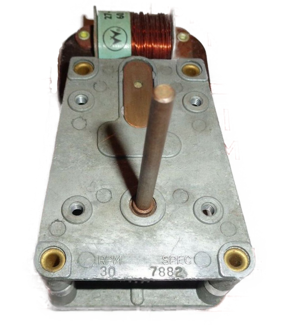 Motor - control 27v 30rpm 60 Hz Spec 2025