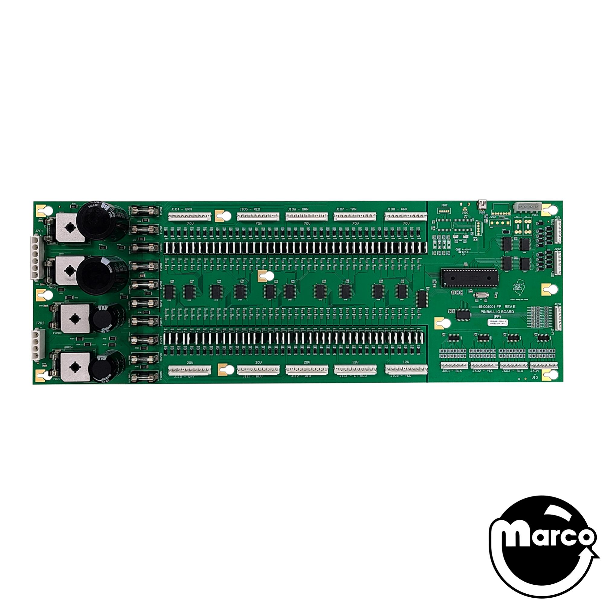 Updated I/O PC Board Assembly (JJP)