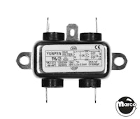 Line filter, EMI 125/250V 50/60Hz