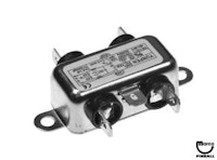 Line filter, EMI 125/250V 50/60Hz