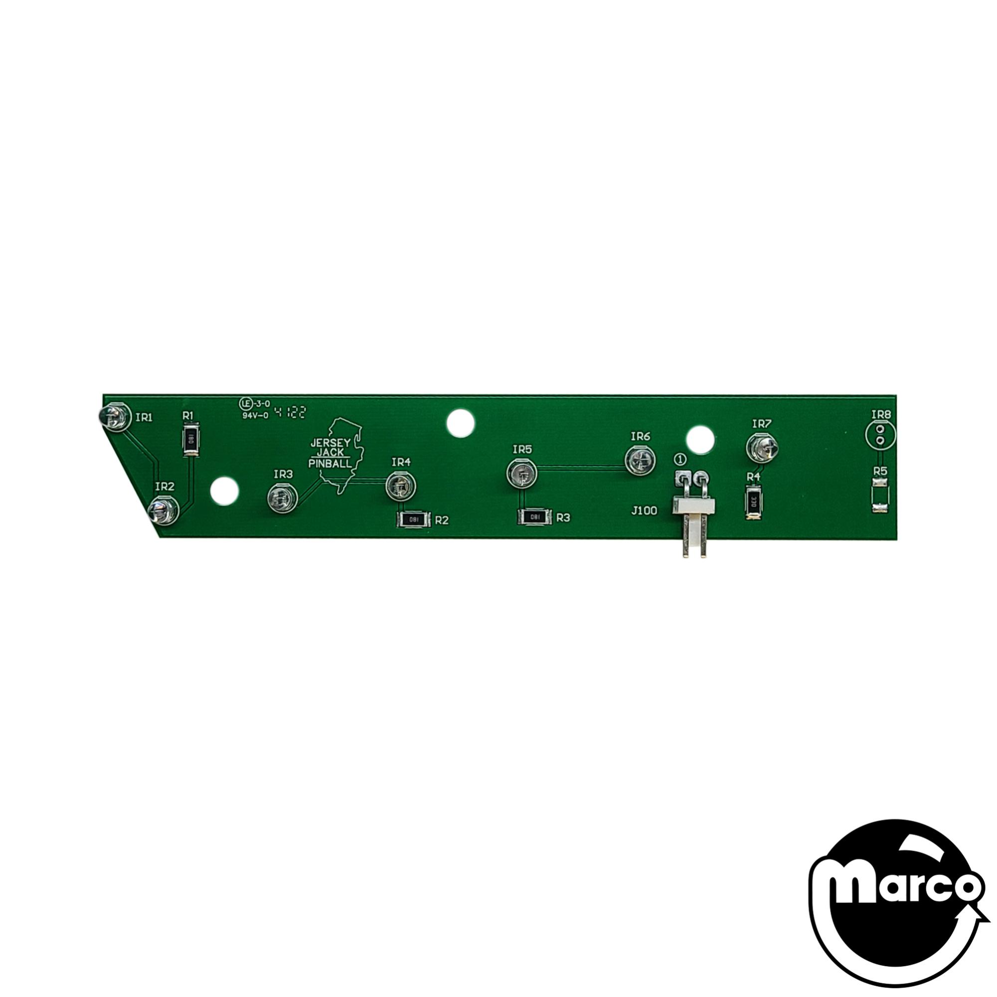Guns N Roses (JJP) 6-Ball Trough Opto Transmitter Board