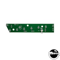 Guns N Roses (JJP) 6-Ball Trough Opto Transmitter Board