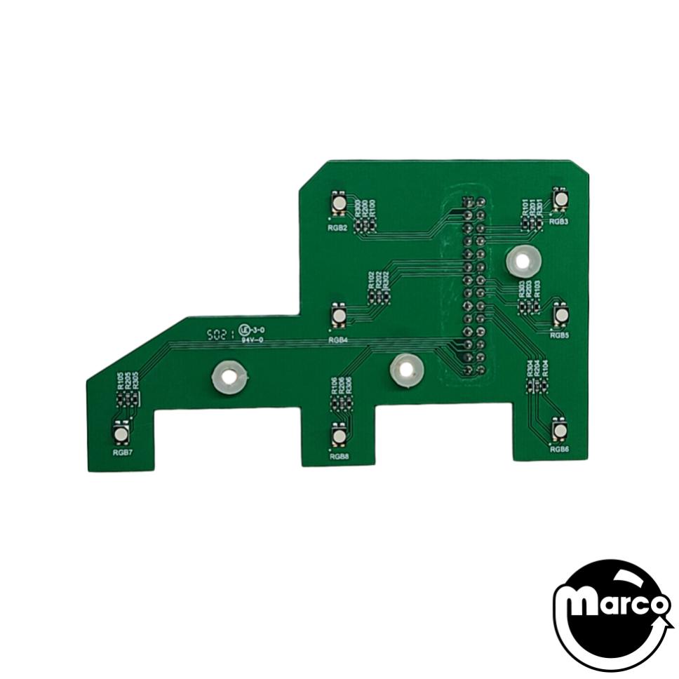 Guns N Roses (JJP) Left Inlane RGB LED Board