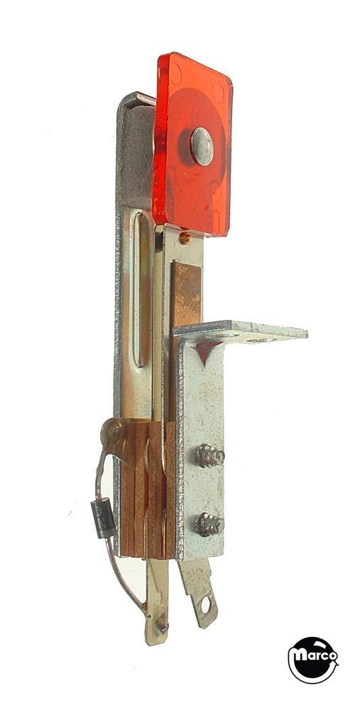 Target switch - narrow rect red transparent