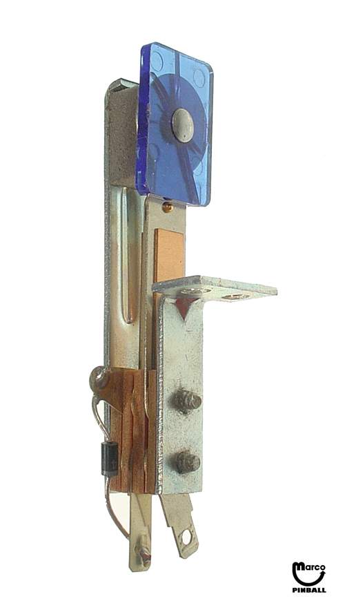 Target switch - blue transparent