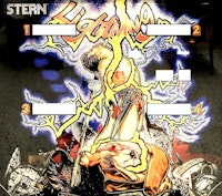 LIGHTNING (Stern) Backglass