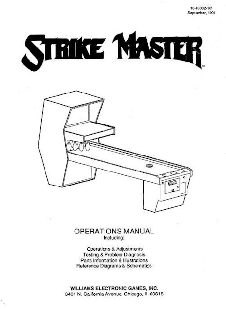 STRIKE MASTER (Williams) Manual & Schem.