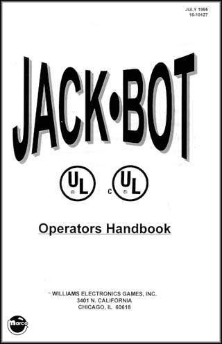 JACKBOT (Williams) Operator's Handbook