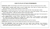 ATTACK FROM MARS (Bally) Score/ Instruction cards