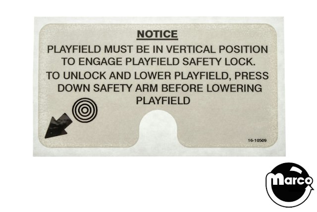 CIRQUS VOLTAIRE (Bally) Label 'Caution Ringmaster'