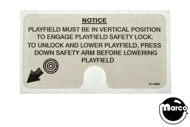 CIRQUS VOLTAIRE (Bally) Label 'Caution Ringmaster'