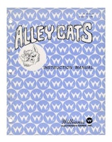 ALLEY CATS (Williams) Manual & schematic