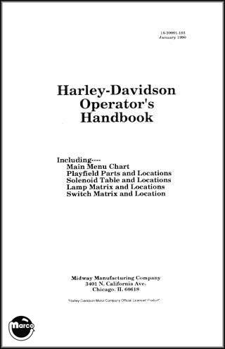 HARLEY DAVIDSON (Bally) Handbook