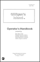 GILLIGAN'S ISLAND (Bally) Handbook