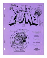 PARTY ZONE (Bally) Game Manual Original