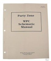 PARTY ZONE (Bally) WPC Schematic set