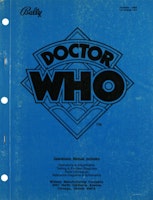 DOCTOR WHO (Bally) Manual - instruction