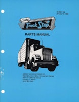 TRUCK STOP (Bally) Parts  Manual