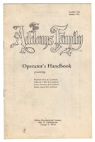 ADDAMS FAMILY (Bally) Handbook