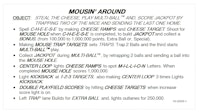 MOUSIN AROUND (Bally) Score Card