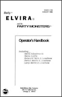 ELVIRA (Bally) Operator's Handbook