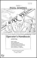 POOL SHARKS (Bally) Operator's Handbook