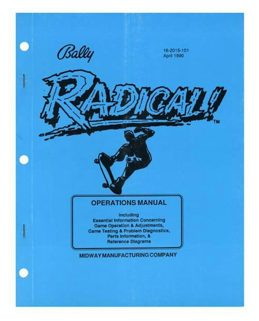 RADICAL (Bally) Manual