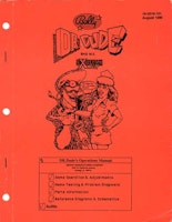 DR DUDE (Bally) Manual - Operations Original