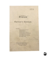 DRACULA (Williams) Operator's Handbook