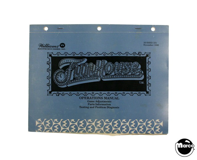 FUNHOUSE (Williams) Manual Original