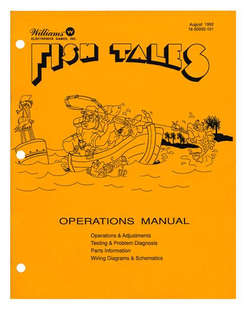FISH TALES (Williams) Manual - Original
