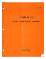 FISH TALES (Williams) Schematic Manual