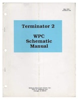 TERMINATOR 2 (Williams) Schematic Manual