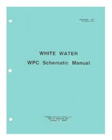 WHITE WATER (Williams) WPC Schematic Man