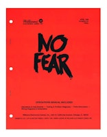 NO FEAR (Williams) Operations Manual - Reprint
