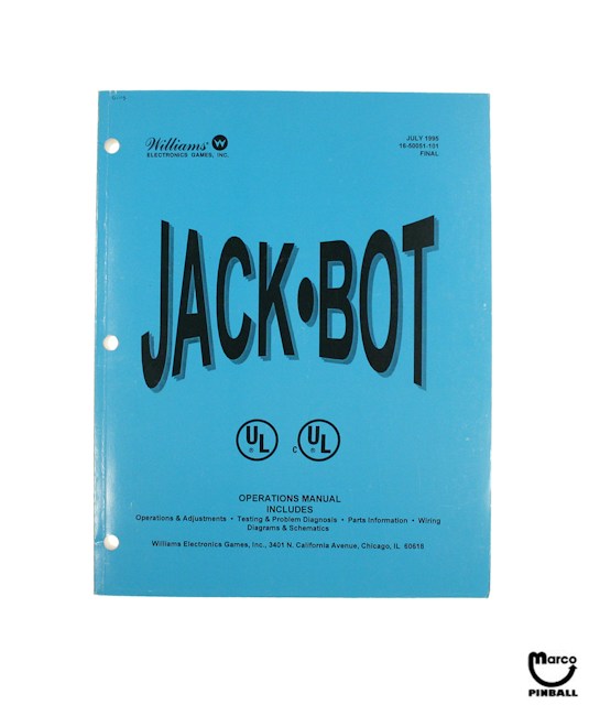 JACKBOT (Williams) Manual - Original