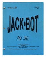 JACKBOT (Williams) Operations Manual - Reprint