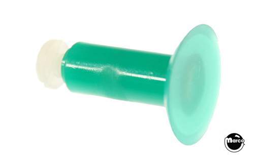 Rollover button, small - green beveled 3A-7170-2