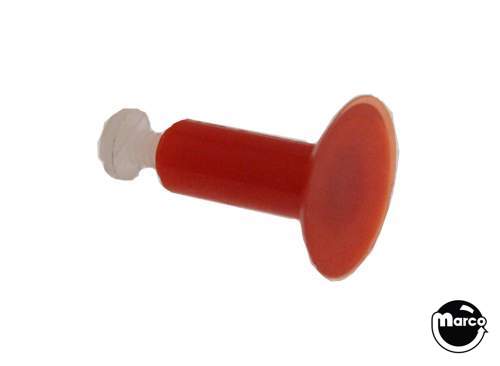 Rollover button, small - red beveled 3A-7170-4